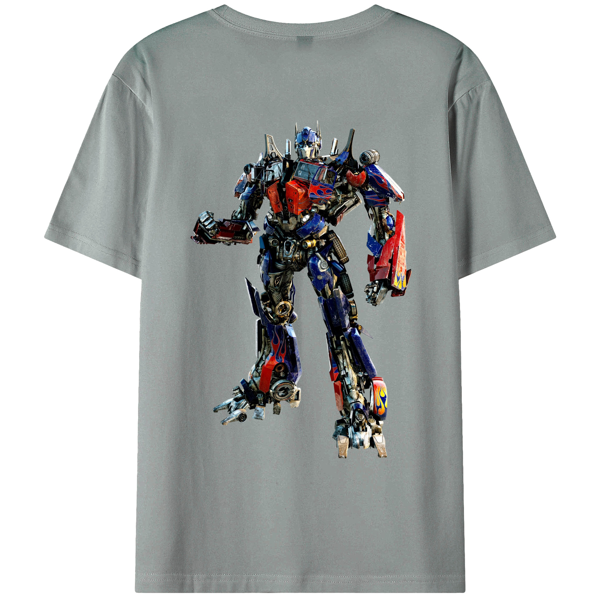 （画像用）  綿100％ メンズ半袖Tシャツ（バックプリント） 通気性